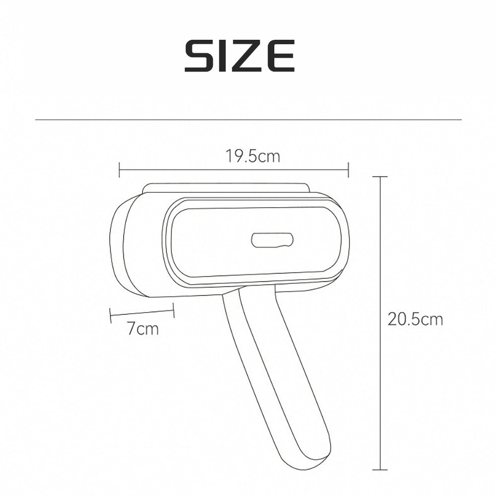 Pet hair remover reusable roller