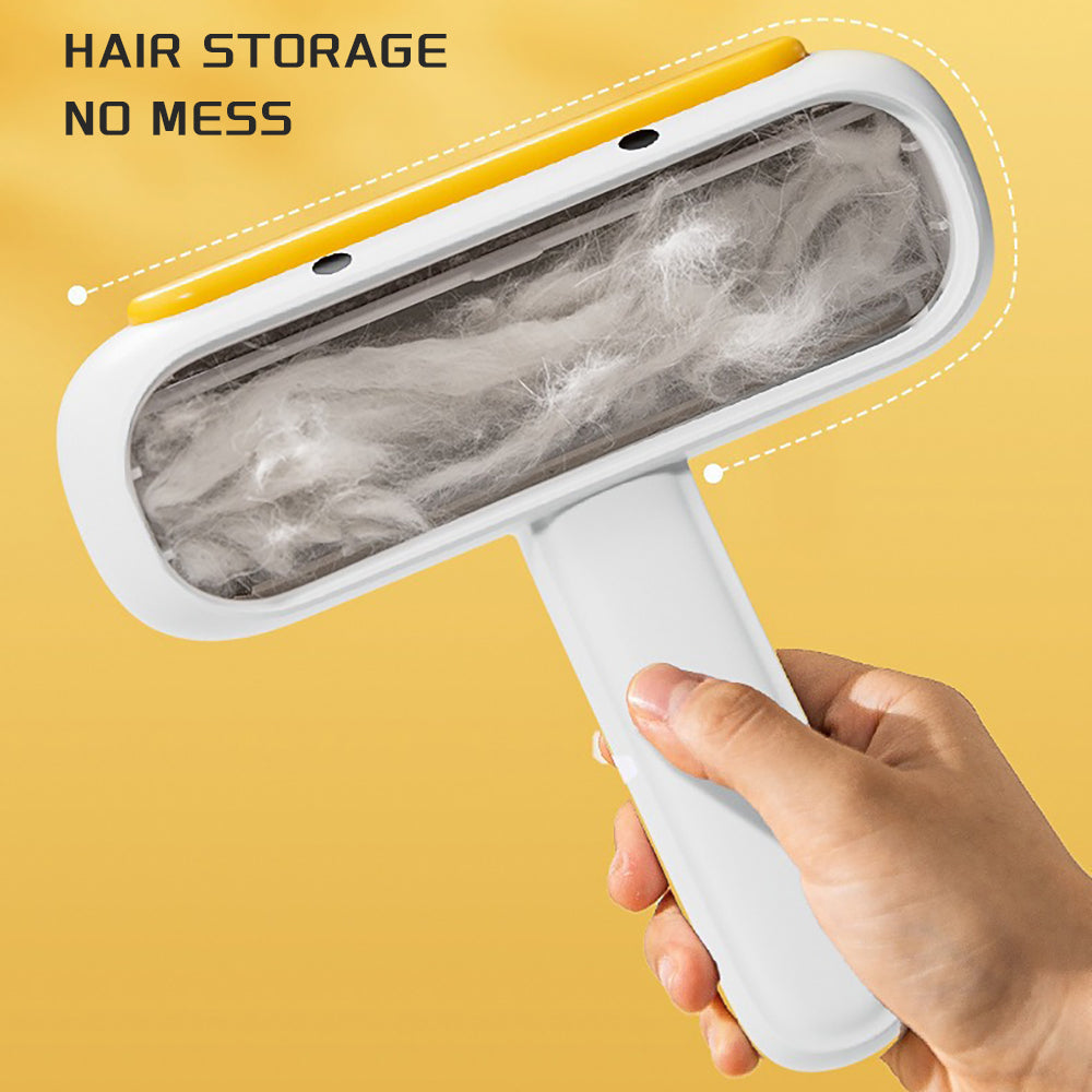 Pet hair remover reusable roller