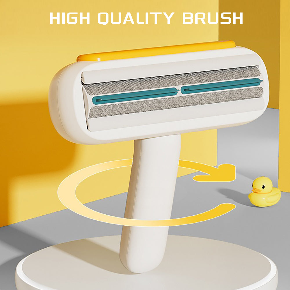 Pet hair remover reusable roller