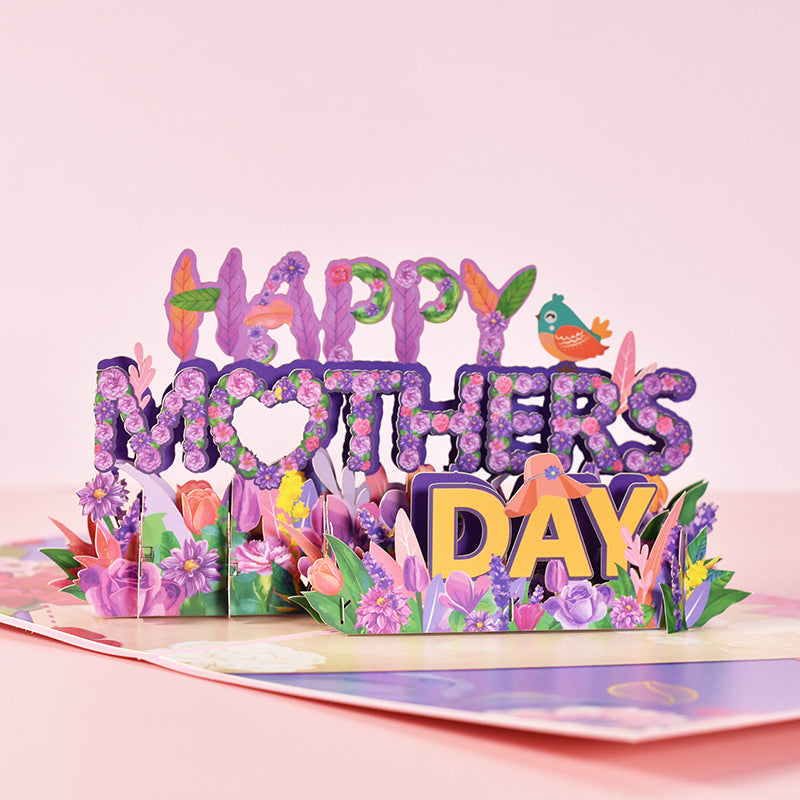 3D Flower Bouquet Card