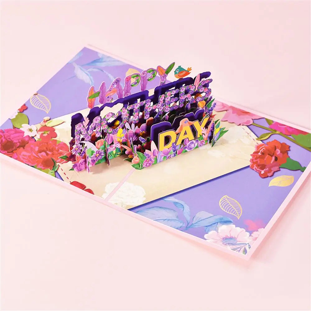 3D Flower Bouquet Card