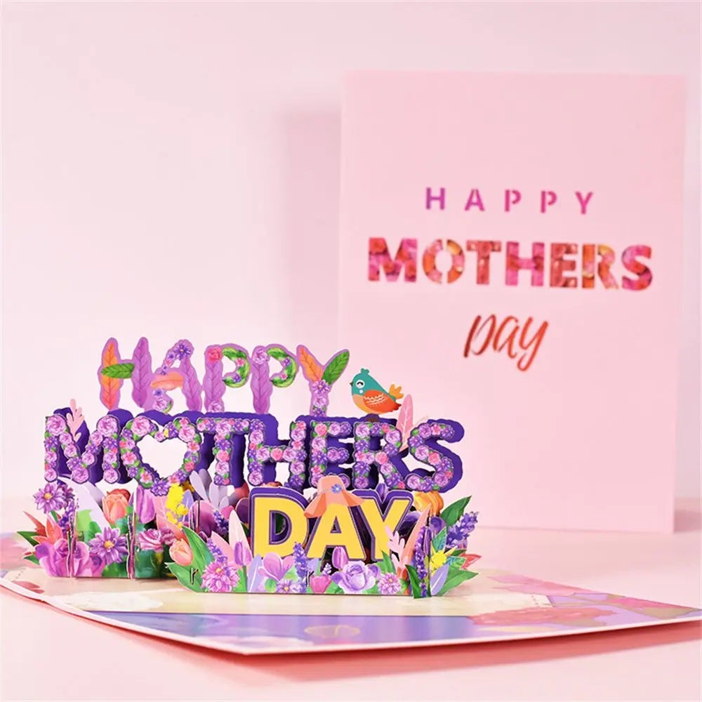 3D Flower Bouquet Card