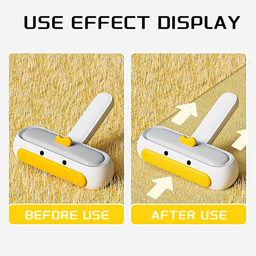 Pet hair remover reusable roller