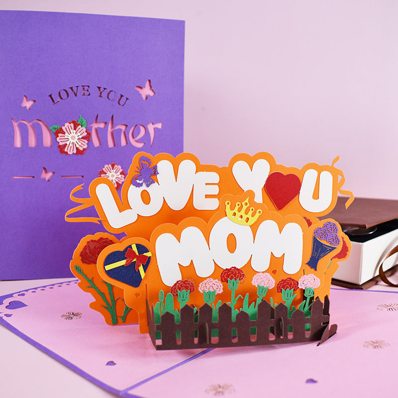 3D Flower Bouquet Card
