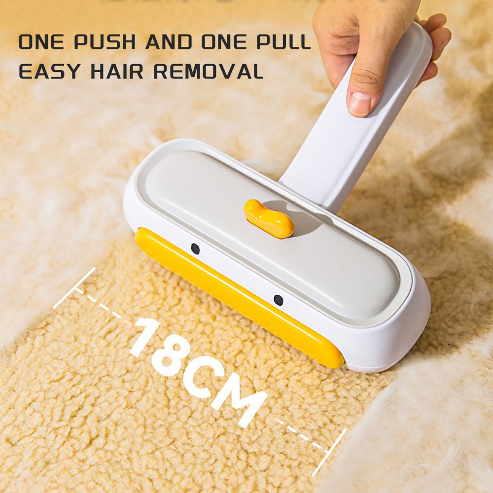 Pet hair remover reusable roller